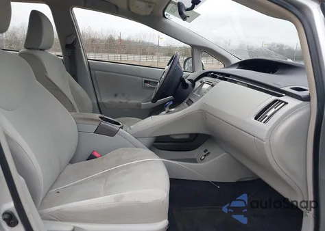 2013 Toyota Prius Two из США, поврежденный, VIN JTDKN3DUXD5698652